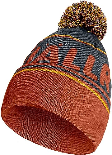 Bonnet à pompon Fjällräven doux contre le froid aux oreilles