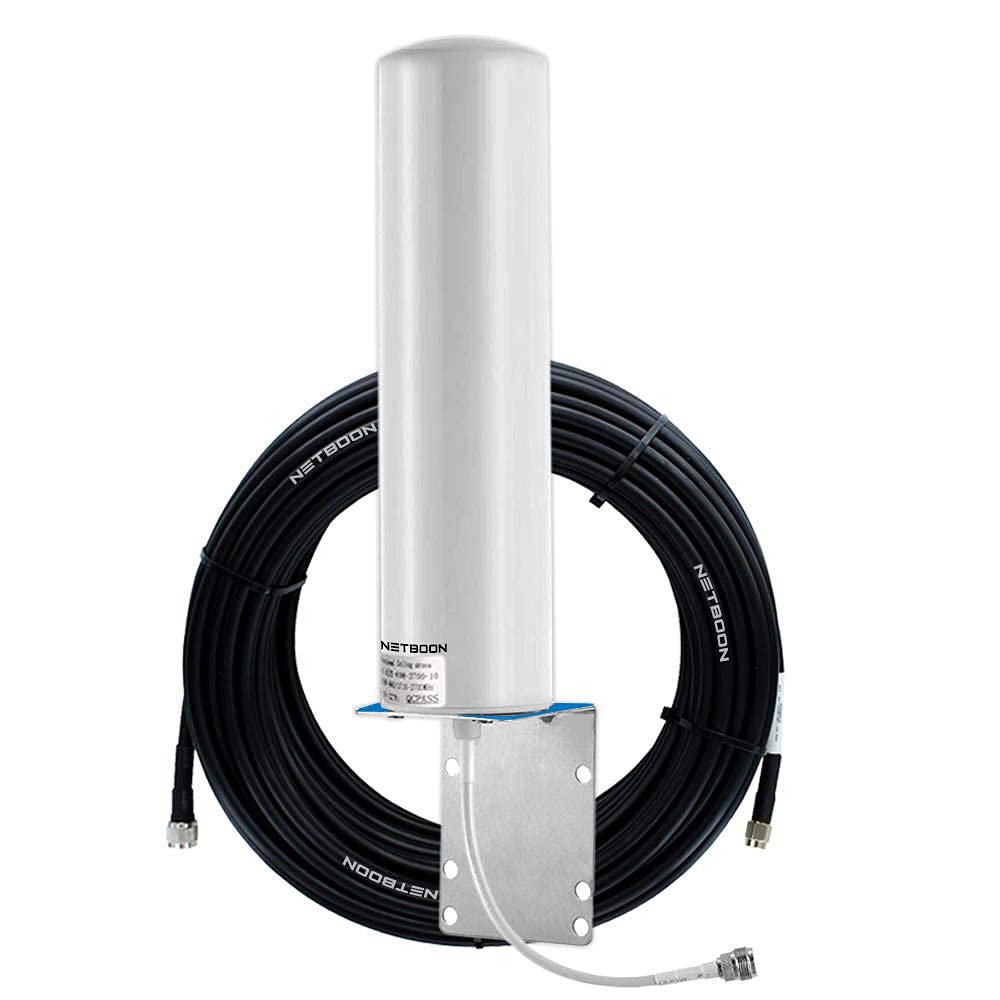 Omni Antenna HLF400 Coax Cable with SMA-N Male Connector - 20 Meters-image-43