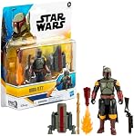 Star Wars Epic Héros Series Boba Fett 4-Inch Figure d'action de luxe & 4 Accessoires, Jouets pour 4 Garçons et filles de l'année & En haut