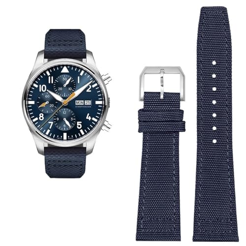 Bracelet de montre armygreen en nylon et cuir pour le quotidien