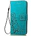 Fashion Floral Clover Embossed PU Leather Magnetic Flip Cover Card Holders & Hand Strap Wallet Purse Cover Case For Google Pixel XL