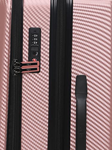 Image of Heys EZ Access 2.0 Range Rose Gold Color Hard Medium Luggage