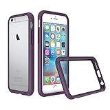 iPhone 6s Case - RhinoShield [CrashGuard 2.0] Bumper [11 Ft Drop Tested] No Bulk [ShockProof Technology] Thin Lightweight Protection - Slim Rugged Cover - Also fits iPhone 6 - [Purple]