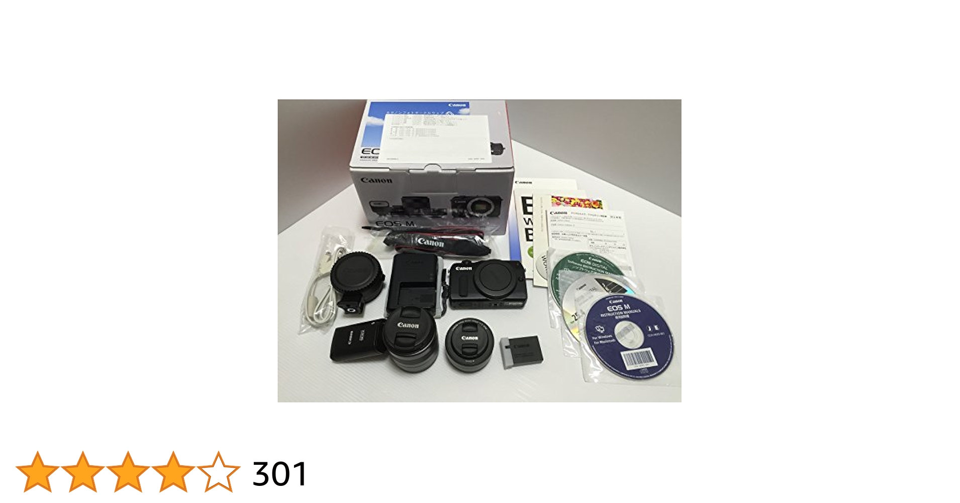z10【お得品】Canon ミラーレスカメラ EOS M 付属品多数 z10【お得品】Canon ミラーレスカメラ EOS M 付属品多数 Amazon