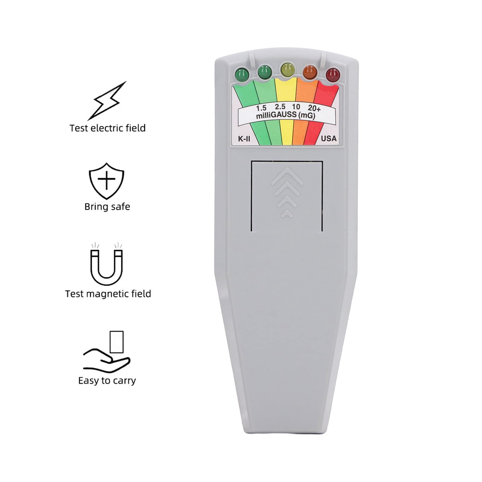 Deosdum EMF Meter Electromagnetic Field Detector Handheld Tester Detector for Home Room Outdoor