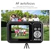 Entry Level Digital Camera 2k, 48 Million Pixels, 32GB Memory, Anti Shake 2.4-inch Screen, Multiple Different Filters (Black)