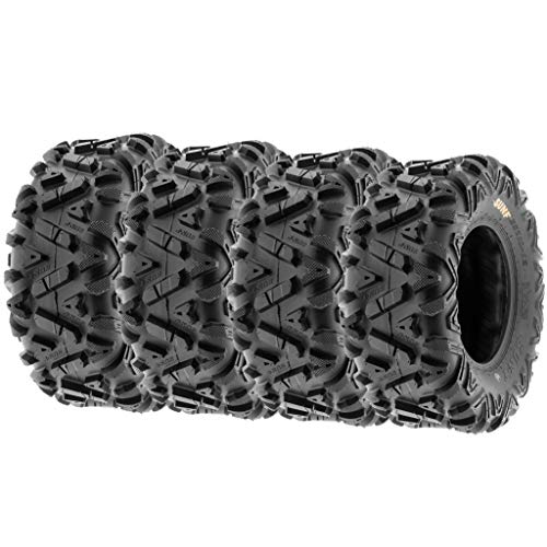 SunF A033 Power.I 29x11-14 ATV UTV Tire All-Terrain Off-Road 280/70-14 Tires, 6 Ply Tubeless, Set of 4
