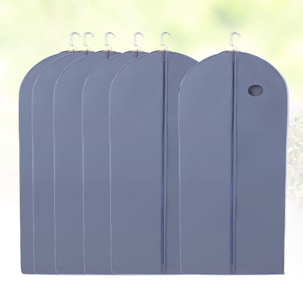 Garneck 6pezzi Copriabiti Antipolvere in Tessuto Non Tessuto Spesso Borse Portaoggetti Traspiranti per Abiti Camicie Pantaloni Top e Cappotti Protezioni per Conservazione Casa e Viaggi