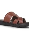 Hush Puppies Men's Formal Toe Ring Slipper Tan Light Brown gallery image