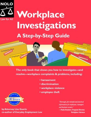 Buy Workplace Investigations: A Step-By-Step Guide — BookShops.in