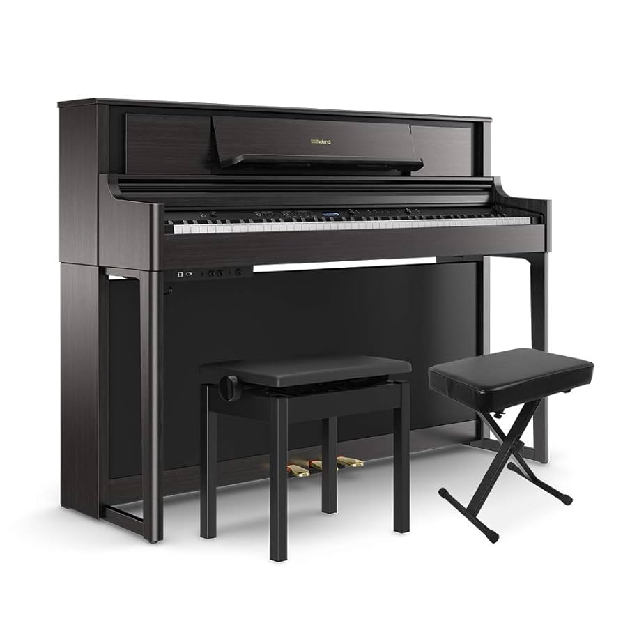 Roland 20年製　電子ピアノ　LX705-GPKR Amazon | Roland LX705GP KR （KURO） 電子ピアノ 88鍵盤 イス+1