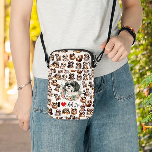 LEVLO Shih Tzu Crossbody Bag - Lover Gift Shoulder Bag Dog Merchandise4