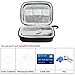 Hard Case for Carson MicroBrite Plus Pocket Microscope (MM-300 or MM-300MU) and MicroFlip (MP-250 or MP-250MU) Travel Storage Carrying Include Carabiner and Strap by Jiusion