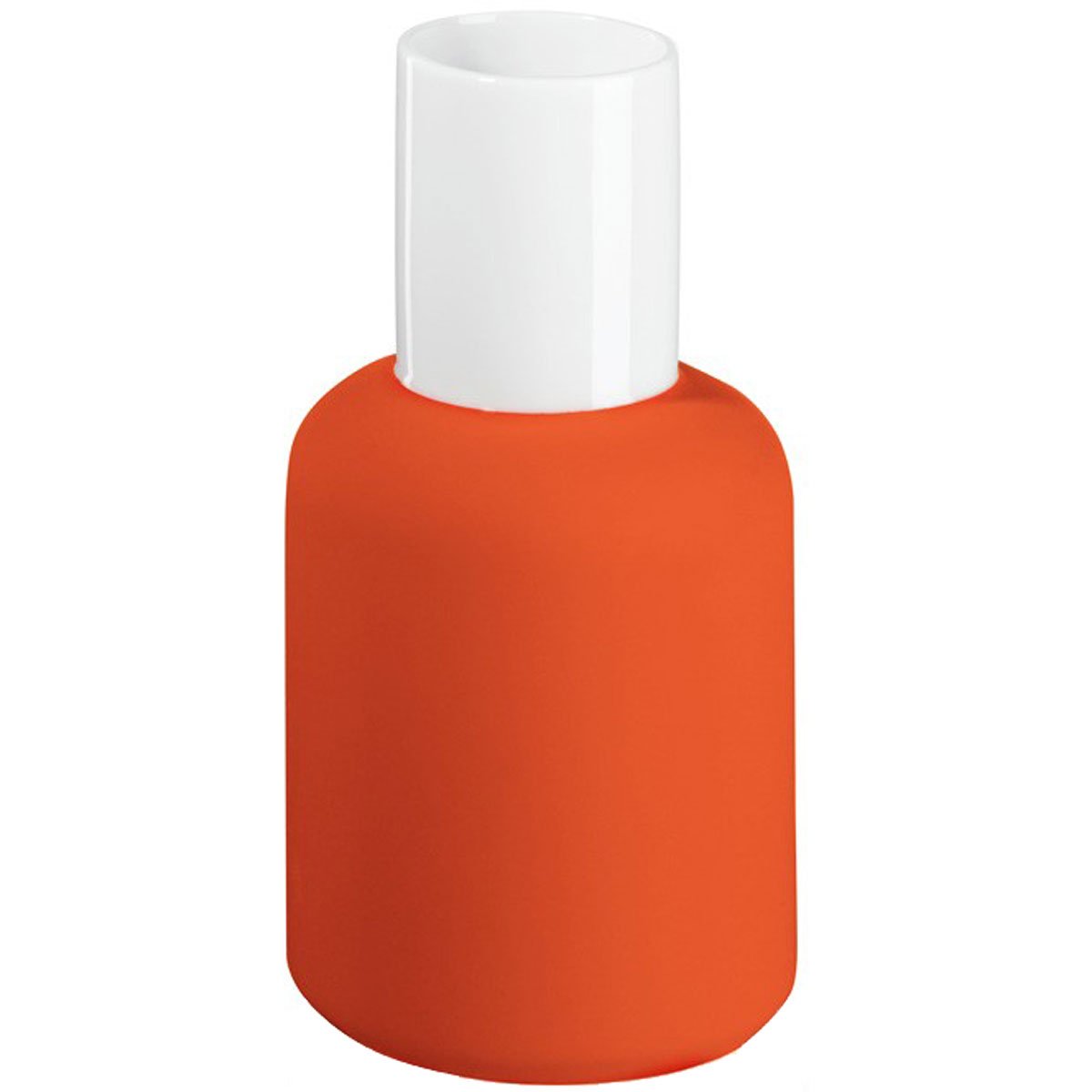 Jarrón nailpolish ASA Naranja pequeño para decoración minimalista moderna de salón