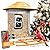 Rayki Bird Feeder with Camera, 2K HD Video Smart Bird Feeder Live with Built-in Ai Birds Species Identify, Instant Arrival Alerts, Wireless Outdoor Wild Bird Feeder Solar Powered, Gift for Birds Lover