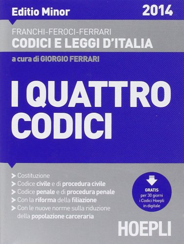 I quattro codici. Editio minor I quattro codici. Editio minor