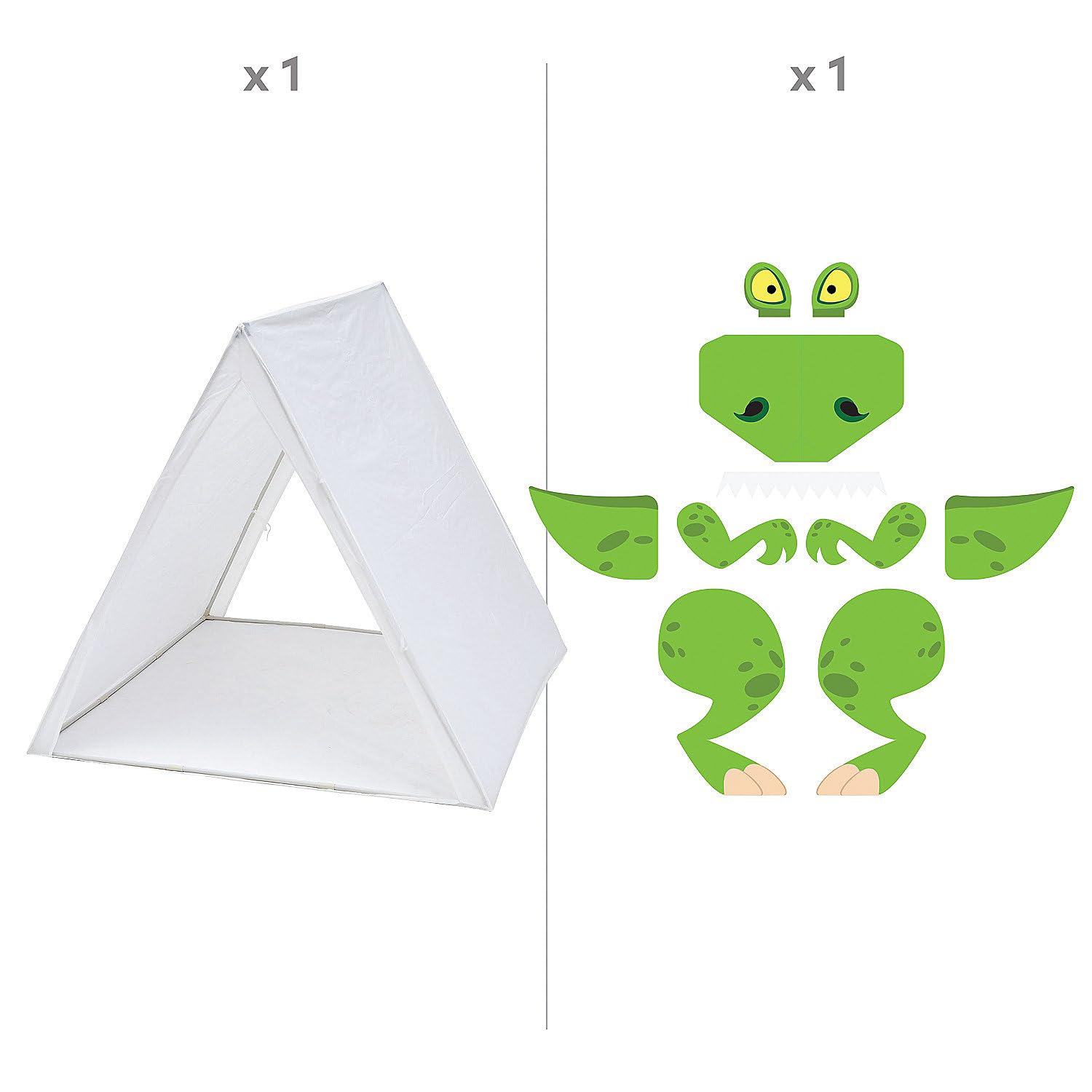 Fun Express Dino Dig Sleepover Tent Kit Assortment May Vary