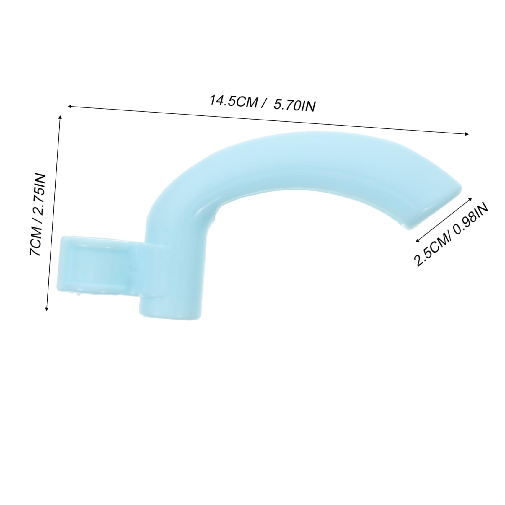 Happyyami 10pcs Dustpan Handle Grips Clip for Easy Broom Attachment Ergonomic and Dustpan End Caps Nordic for Cleaning