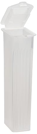 Heathrow Scientific - HEA15986 HD15986 Natural Polypropylene End Opening Slide Mailer, 5 Place, 43mm Length x 24mm Width x 88mm Height Pack of 25