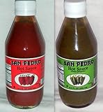 SAN Pedro Hot Sauce Jalapeno From Mexico 8.5oz 2 Glass Bottles New Sealed