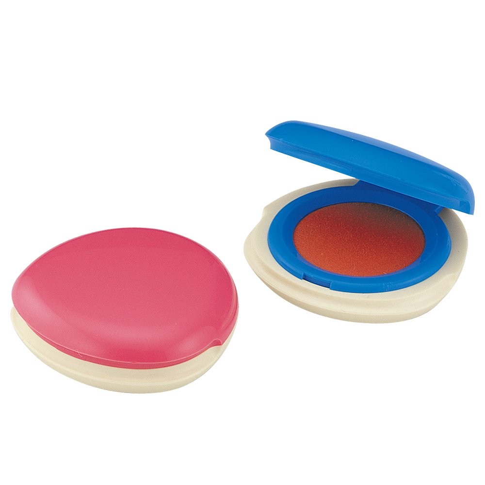 手描き☺︎プチ朱肉·͜· ᕷ① Amazon | シャチハタ プチ朱肉 20号 ブルー MGP-20EC1 | 朱肉