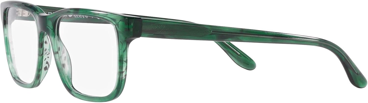 Emporio Armani mens Ea3218 Rectangular Sunglasses