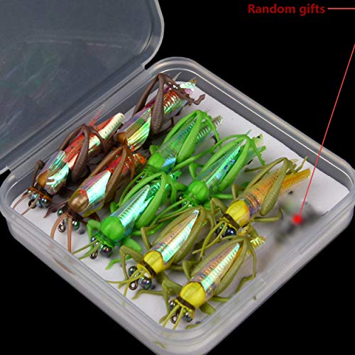 YAZHIDA Realistic Flies Fly Fishing Flies kit - Handmade Dry/Wet/Fly Fishing Lures