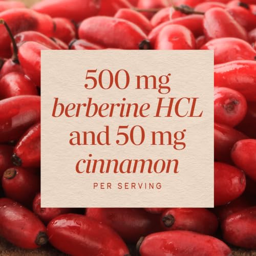 Nature’s Way Berberine with Cinnamon, 500 mg Berberine HCl, 60 ct - image 4
