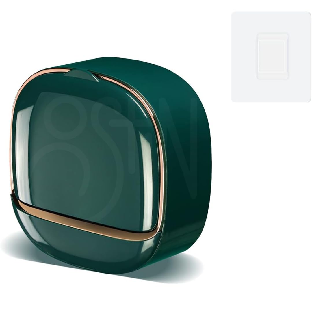 See full amazon price history chart for Ostin Soap Case with Lid, Drainer, Soap Case, Soap Box, Soap Tray, Wall Hanging, Adhesive Fixing, Drainer, Stylish, Bathroom, Bath Suppliesoap Holder, Punch-Free Wall-Mounted Soap Dish (Dark Green) Ostin Soap Case with Lid, Drainer, Soap Case, Soap Box, Soap Tray, Wall Hanging, Adhesive Fixing, Drainer, Stylish, Bathroom, Bath Suppliesoap Holder, Punch-Free Wall-Mounted Soap Dish (Dark Green) (B0D4F1JP9Z) Amazon Price History, Amazon Price Tracker