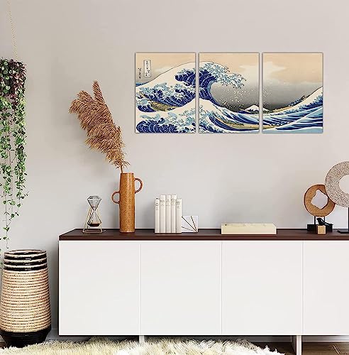 アートパネル 浮世絵 神奈川県葛飾北斎 サーフィン壁画 現代美術絵画