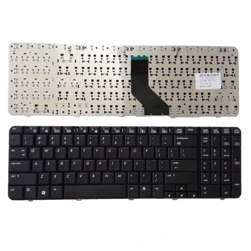 Clavier américain pour HP rétro-éclairé sans pointeur Compaq CQ60 G60