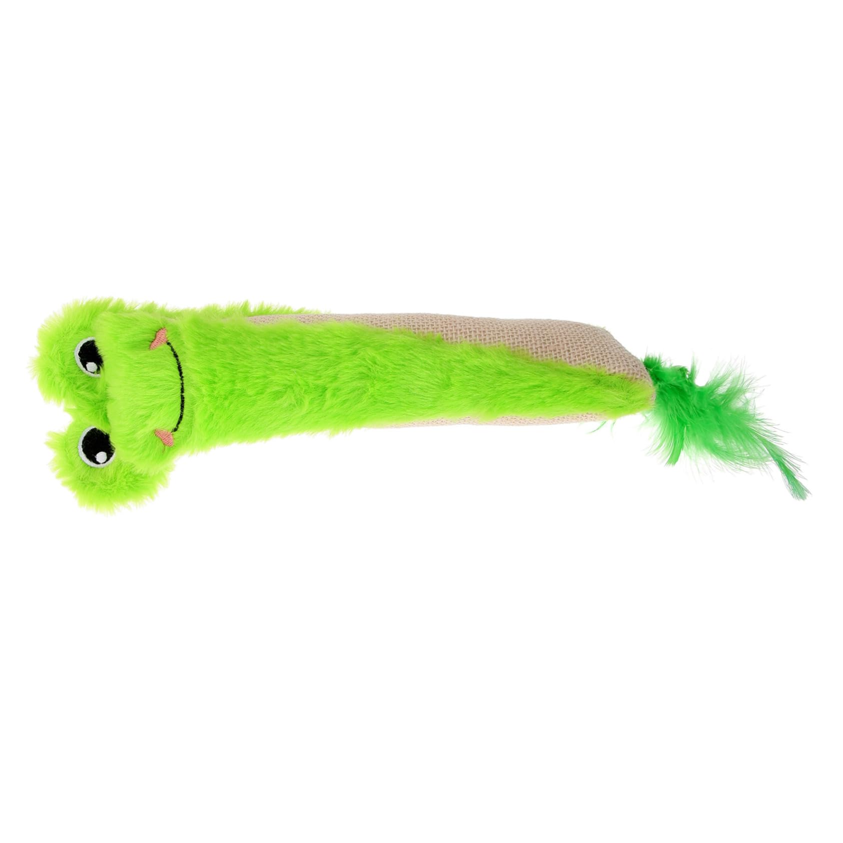 Hemobllo Jouet à Herbe à Chat pour Chaton Jouet Interactif Peluche Souris De Dessin avec Papier Froissé pour Chat Intérieur