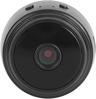 Surveillance System, 120° Wide Angle WiFi Motion Detection Alarm Home Security Camera Black 720P for Elders