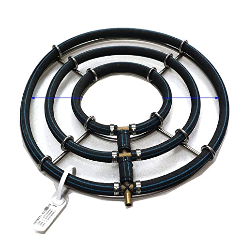 XRMXF Japan Belüfterring Koi Teich Belüftung Sauerstoff, japanischer Ausströmer für den Koiteich Aber auch zur Sauerstoffanreicherung im Gartenteich (3 Schlaufe/Ø 35 cm)