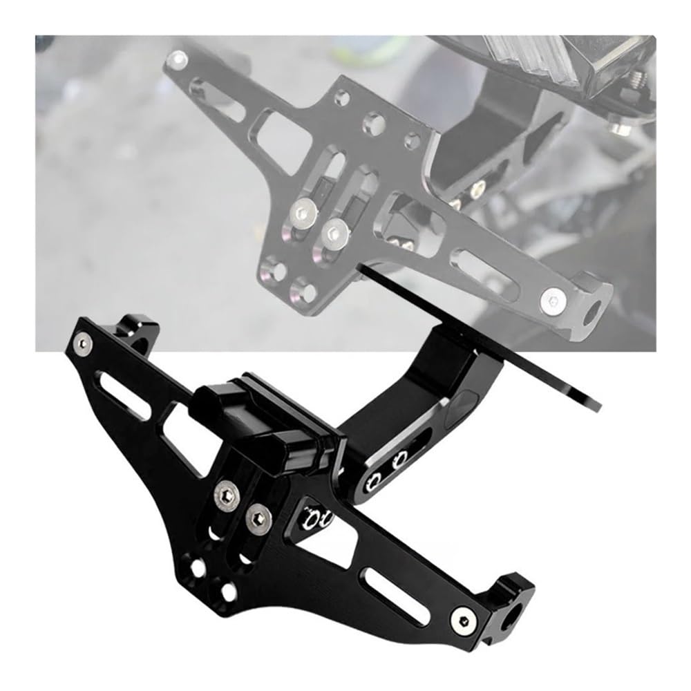 Portatarga Moto Regolabile Posteriore Tail Tidy Targa Staffa di Supporto HA CONDOTTO LA Luce Accessori Per CF 650 650MT 650NK 400NK GT