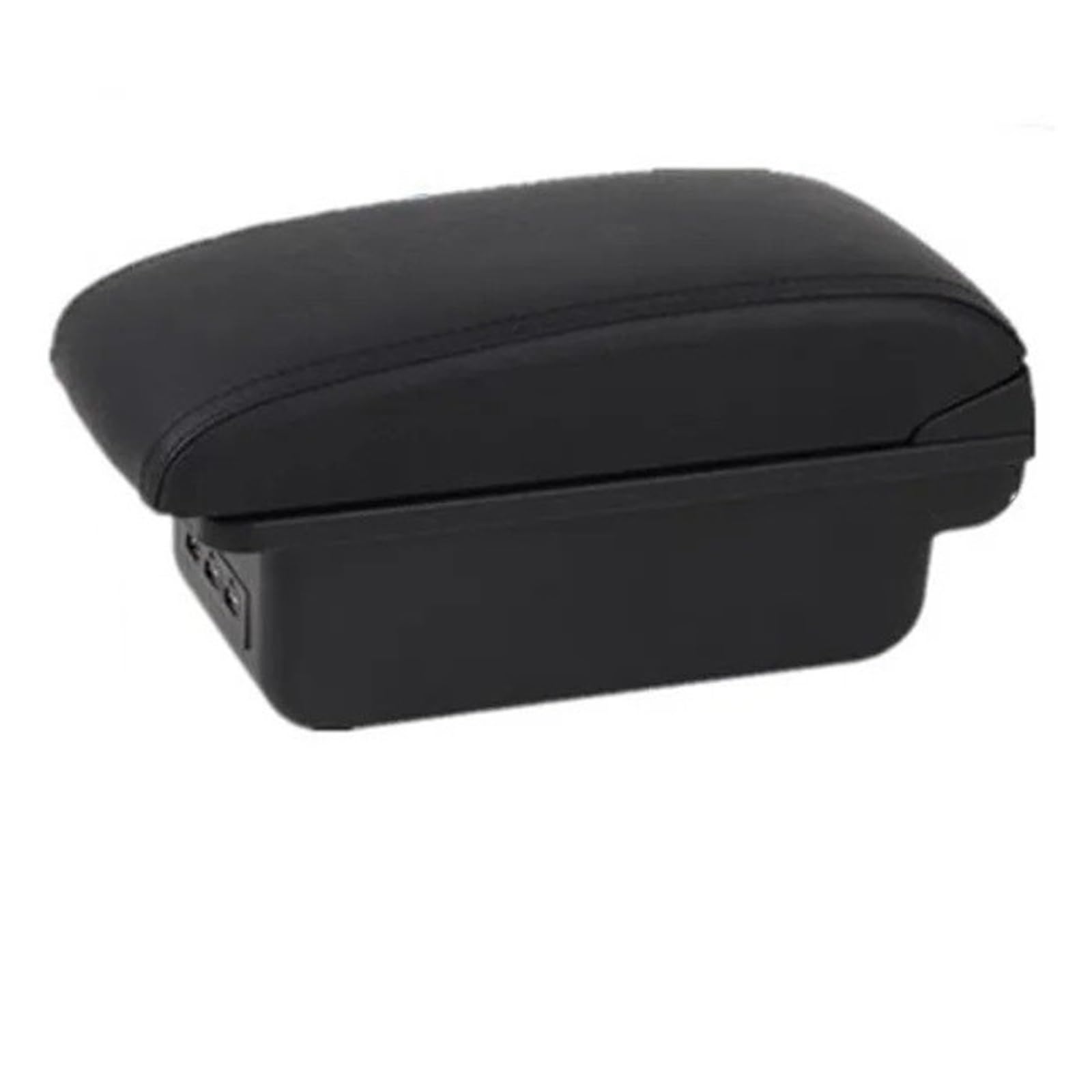 Umdjju B1 Black Line 3Usb For Opel For Corsa 2019-2025 Car Armrest Box Retrofit Accessories Car Centre Console Armrest Box(B1 Black Line 3Usb)
