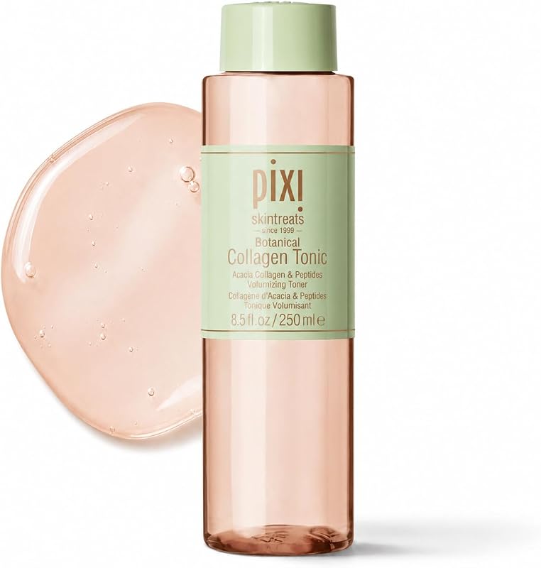 Tônico facial Pixi Botanical Collagen, sem álcool, 250 mL
