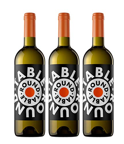 Round Table vino blanco - 3 botellas de 750 ml