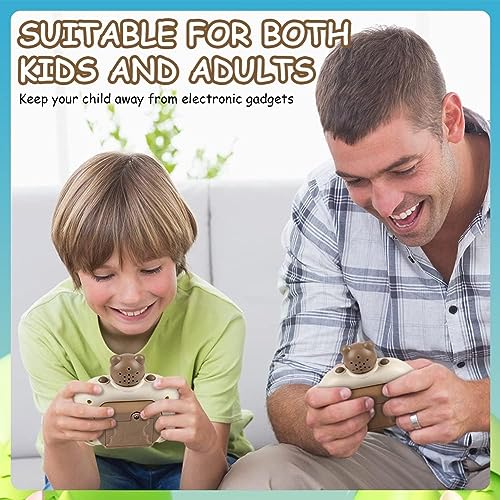 Ainiv Pop it Fidget Spielzeug, Quick Push Spiel, Puzzle-Spielmaschine Game Controller, Bubble Sensory Fidget Toy mit Musik, Elektronisches Sensorspiel für frühe Entwicklung und Konzentrationstraining