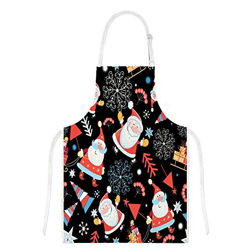 Tablier de cuisine cadeau surprise de Noël comprenant manique et gant - 5