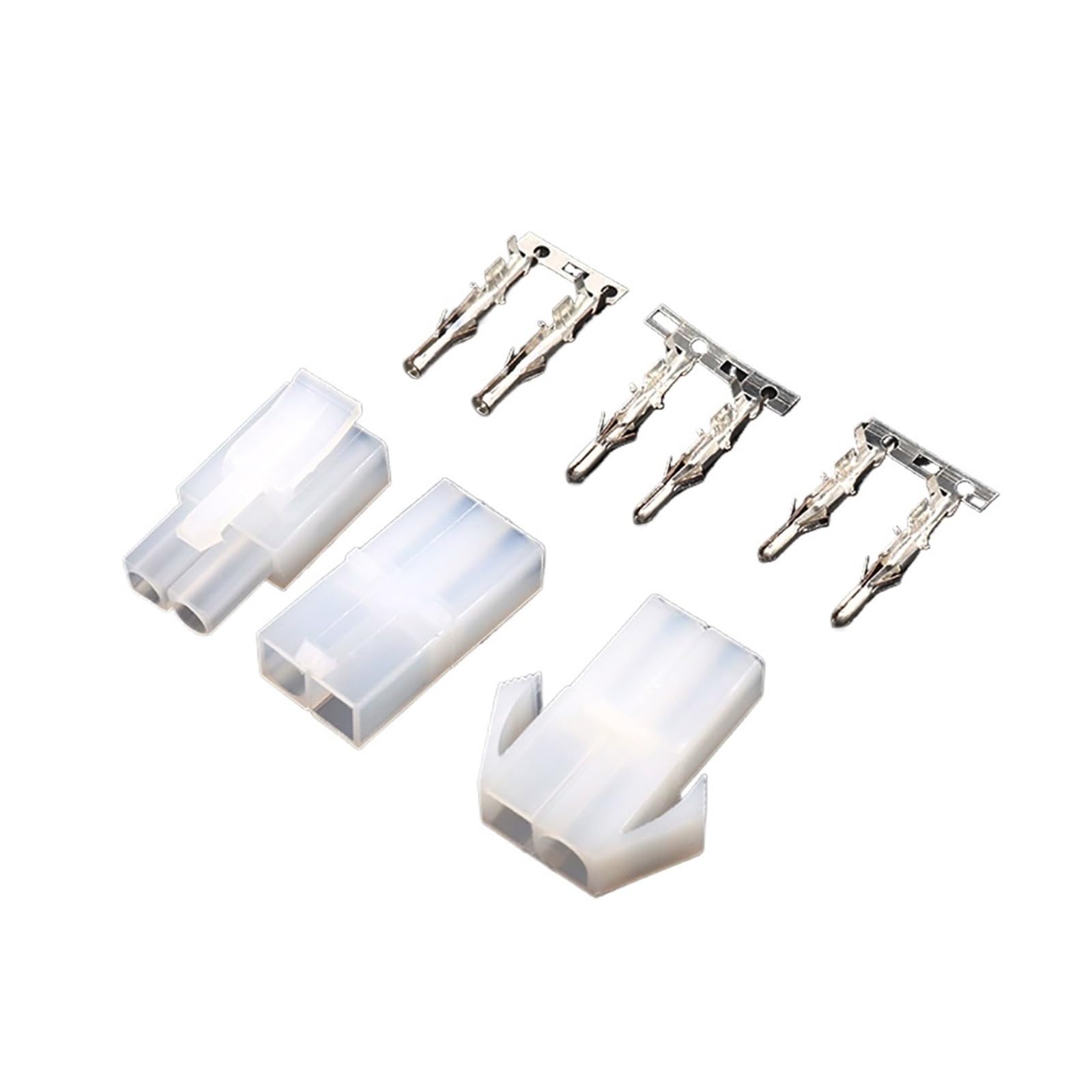 Amazon | DIAYWER 10～100セット 2ピン メス オス L6.2 コネクタ 6.2mm
