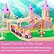 BRIO Disney Princess 33312 Traumschloss Eisenbahn-Set - Märchenhafte Ergänzung Holzeisenbahn - Empfohlen ab 3 Jahren