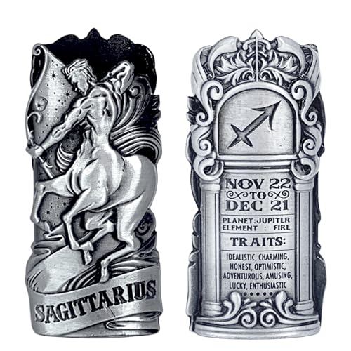 BIC Lighter Case - Zodiac Astrology Design in Sagittarius - Fits Standard Full Size Lighter - One Piece Per Order