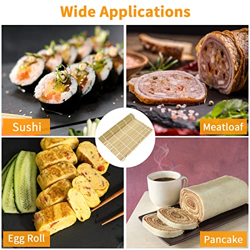 Sushimatte Colexy aus Bambus, 2-teiliges Set für Sushi-Rollen