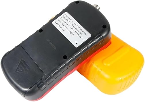 Digital Vibration Meter, Hand Held Dynamometer for Vibration Monitoring, GM63B Model with Visually Displayed Measurement Values