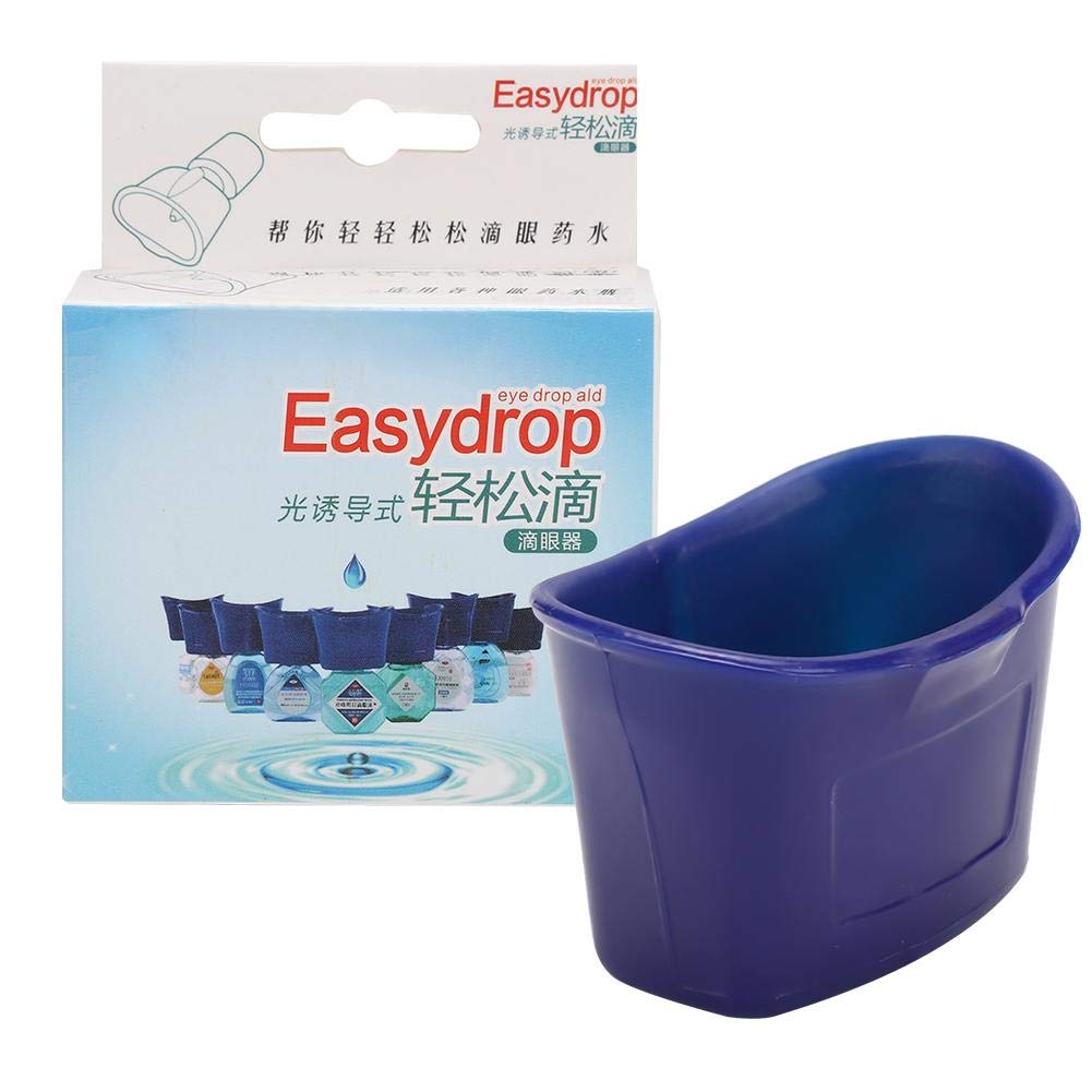 Guide pour les gouttes oculaires, outil de guide scientifique portable réutilisable pour les gouttes oculaires, sanitaire précis pour la maison pour tous les âges pour la plupart des gens