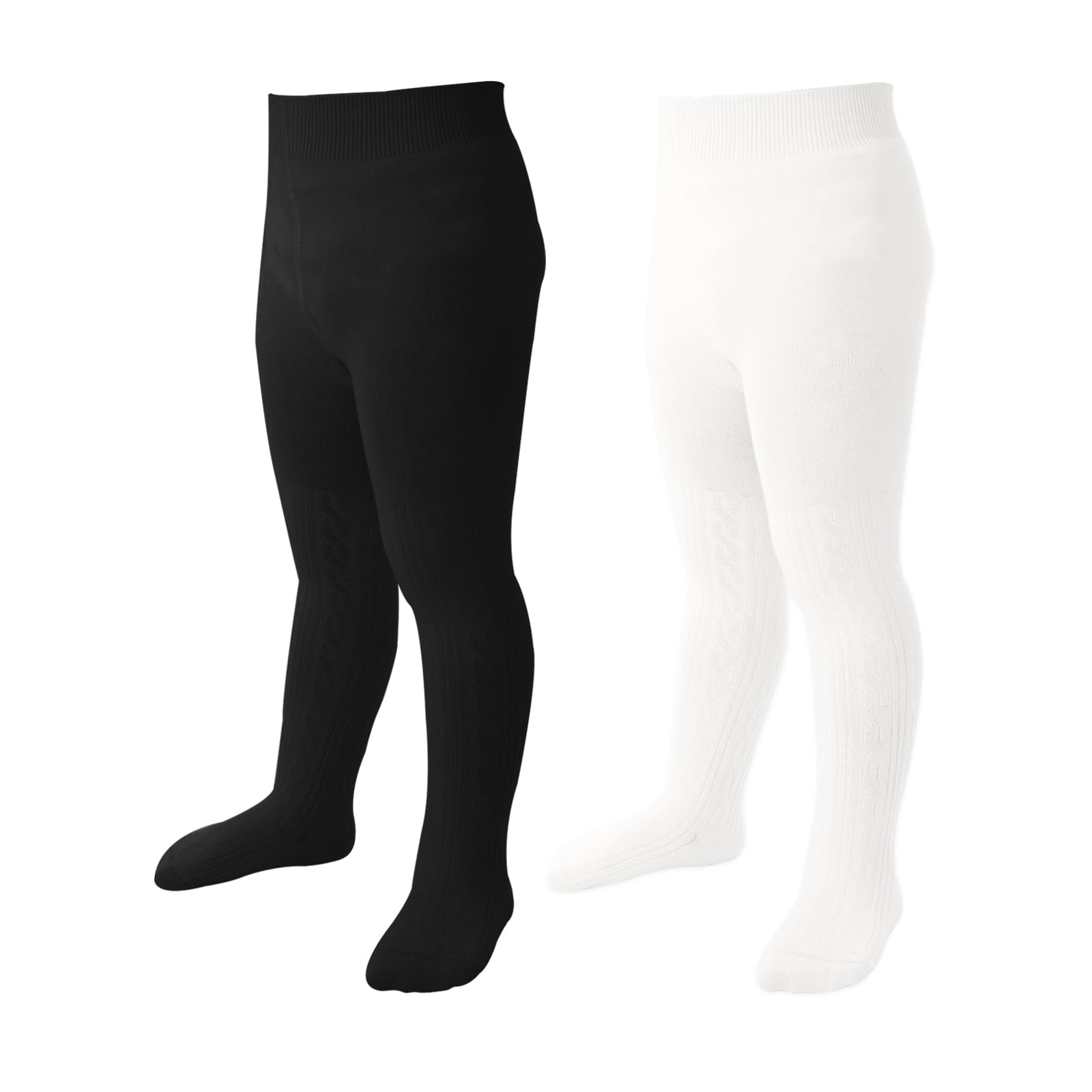 Baby Tights Toddler Cable Knit Leggings Seamless Cotton Stockings Pantyhose
