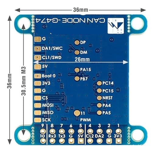CAN NODE pour drone RC FPV G474 module de communication 5 Mbit/s - 2
