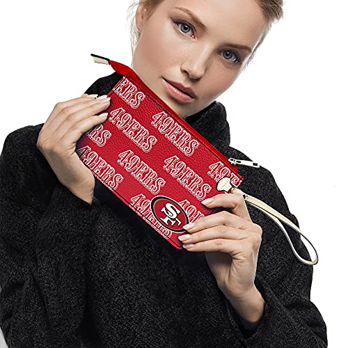 Image of Littlearth NFL Baltimore Ravens Victory Wristlet, Team Color, 9 inch x 6.5 inch | NFL