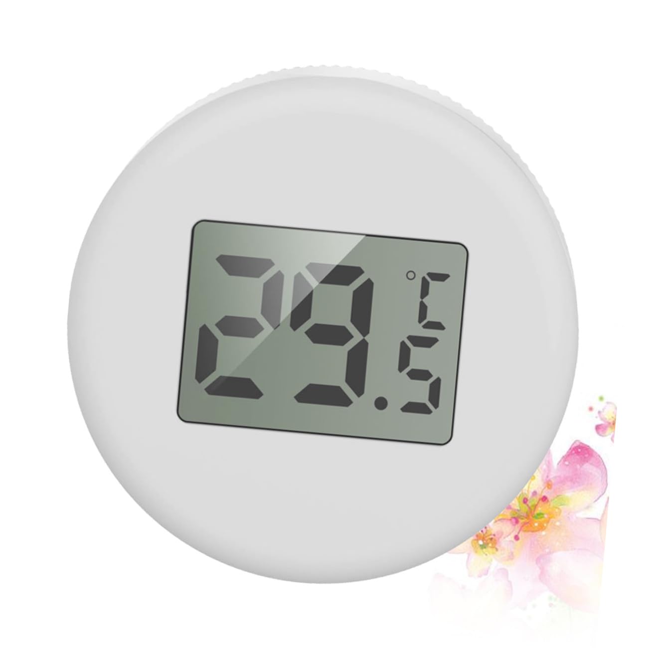 Sosoport 3 Piezas termómetro de peces Termómetro LCD pantalla LCD de ventosa hidrómetro medidor de humedad termometro digital para pecera para acuario
